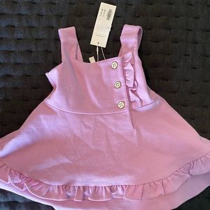 Janie and Jack lavender dress 3-6m